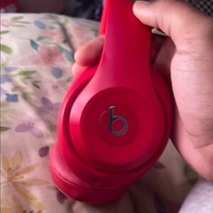 Beats Red Wireless Headphones